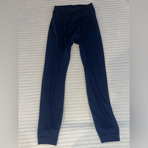 Patagonia Men's Capilene Thermal Weight Bottoms in navy blue Size S - Picture 3 of 5